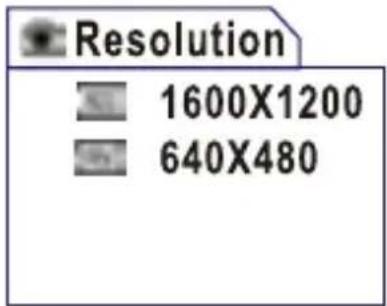 Resolution 1600X1200 640X480