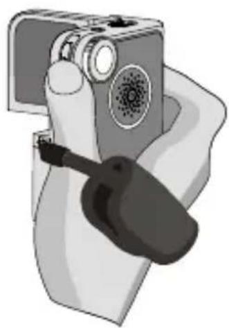 AIPTEK Pocket DV 5900 - How to hold your camera - 1