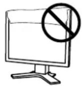 EIZO FlexScan S1961 - Do not block the ventilation slots on the cabinet. - 1