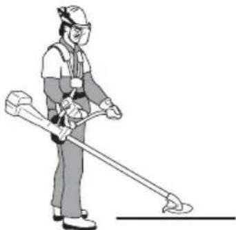 HUSQVARNA 343FR - Tilpassing av sele og ryddesag - 5