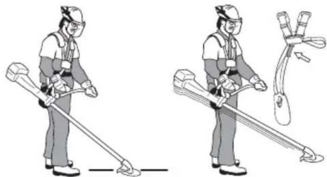 HUSQVARNA 343FR - Säkerhetsutlösning - 3