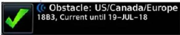 Obstacle: US/Canada/Europe 18B3, Current until 19-JUL-18