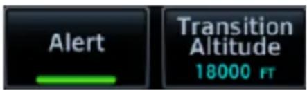 Alert Transition Altitude 18000 ft