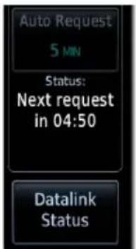 Auto Request 5 MIN Status: Next request in 04:50 Datalink Status