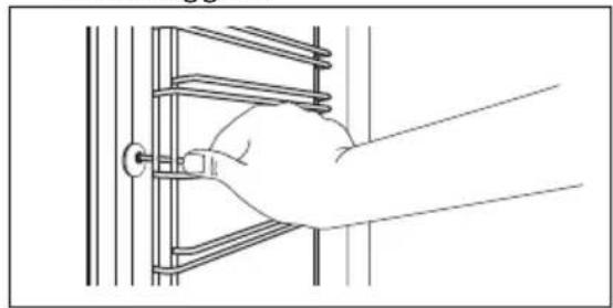 ELECTROLUX CKB400X - Fjernelse: ovnribber - 1