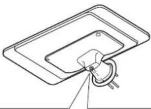 LG 24LB454A-TG - Attaching the shelf stand - 3