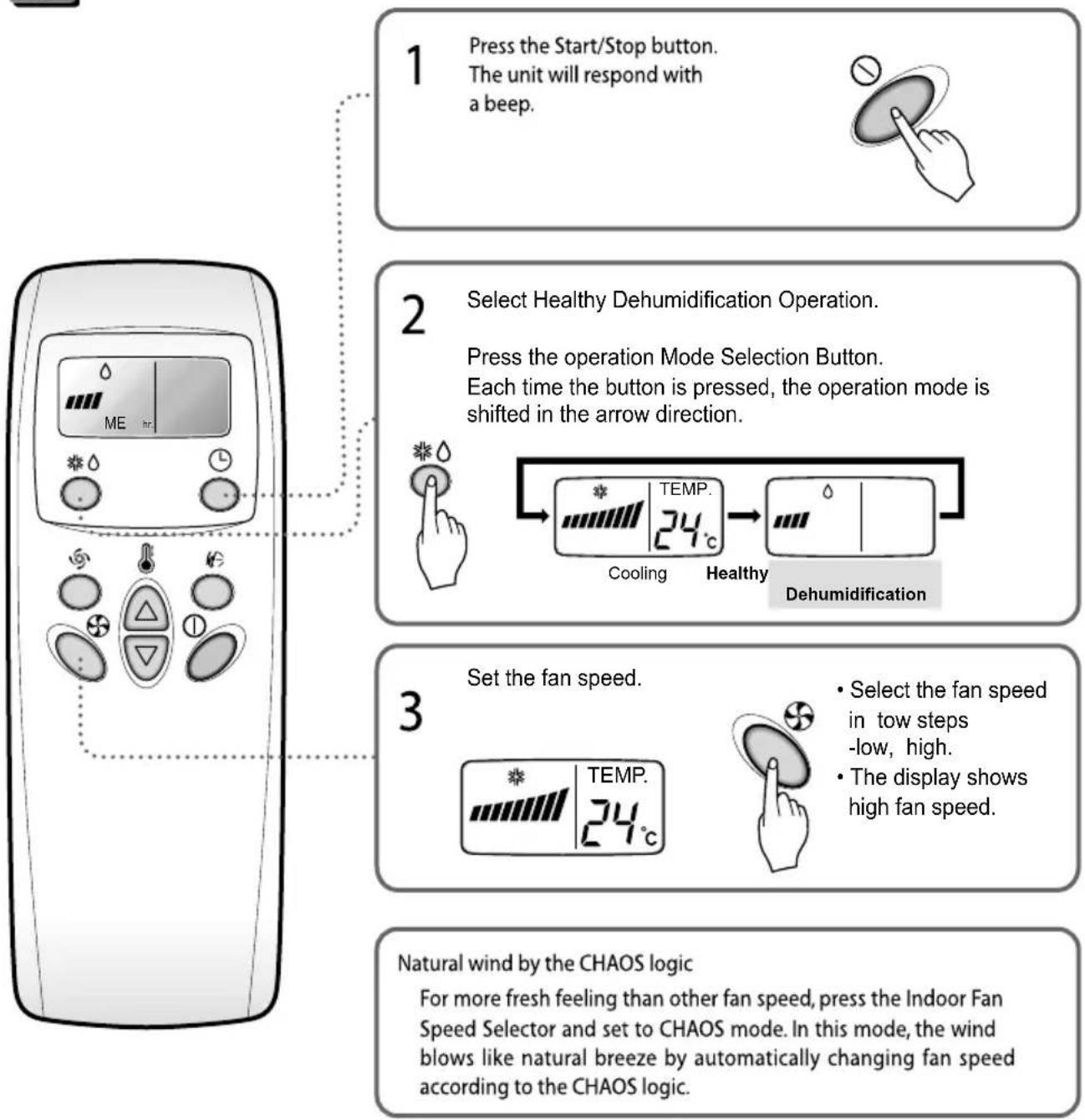 LG HSN12SN - Healthy Dehumidification Operation - 1