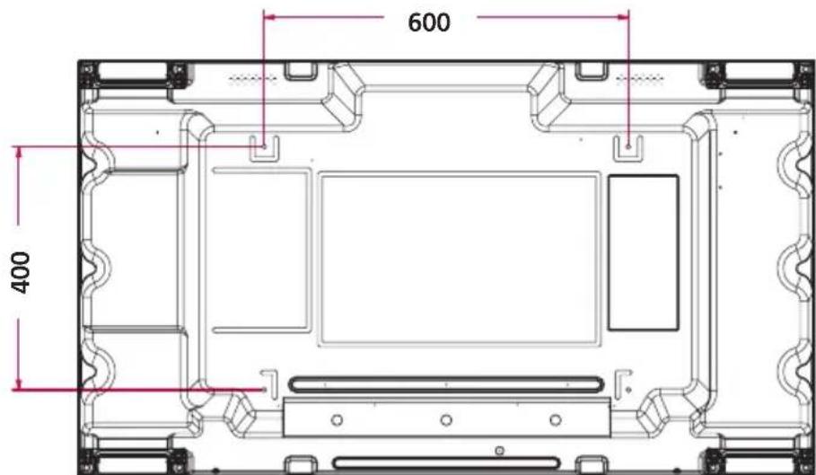 LG 55VX1D - Sådan monteres enheden - 2