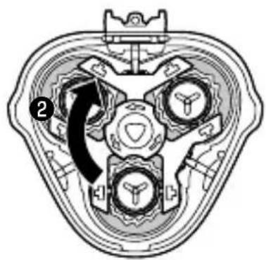 PHILIPS AquaTouch AT758 - 刃の取り付け方 - 1