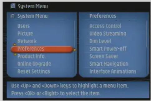 PHILIPS SL300i - Static IP (statisk IP) - indstillinger - 1