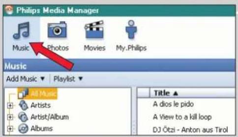 PHILIPS SL300i - Start med at installere Philips Media Manager - 3