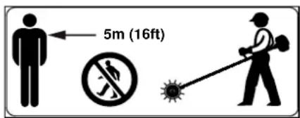 5m (16ft)