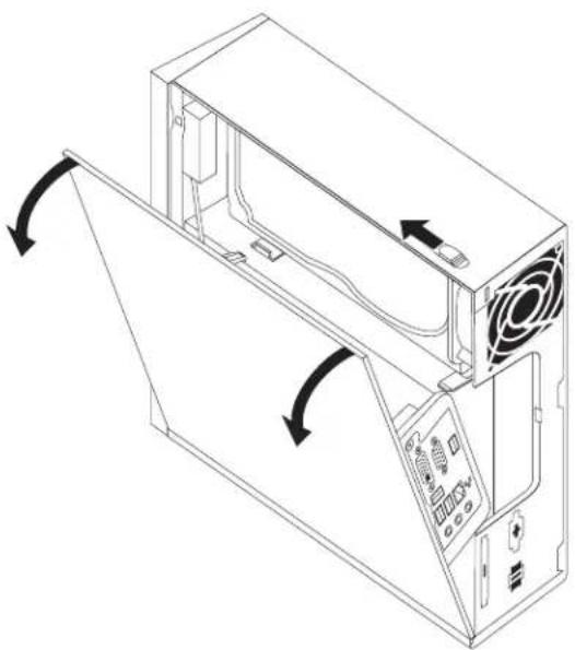 LENOVO ThinkCentre M57 6087 - Openingthecover - 2