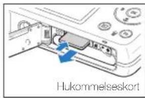 SAMSUNG ST94 - Udtagning af batteri og hukommelseskort - 1