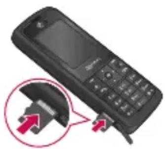 LG KU250 - Sådan bruger du et mikro-SD-hukommelseskort - 2