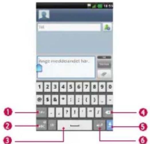 Tel Ange moddelandict har. 1 2 3 4 5 6 7 8 9 0 5 & * : : ( ) . - ① ② ③ ④ ⑤ ⑥
