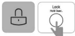Lock Hold 3sec.