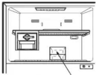 Technical diagram of a refrigerator interior with labeled compartments and directional arrows indicating placement or movement.