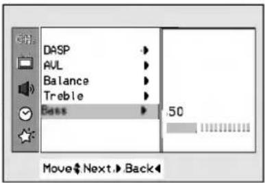 DASP AUL Balance Treble Beta 50 Move Next Back