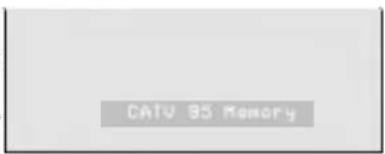 CATV 95 Memory
