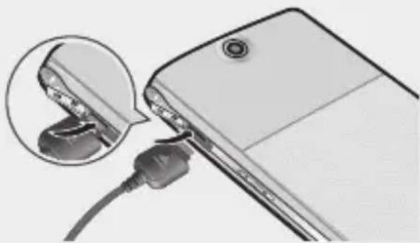 LG Ice Cream - Charging your phone - 1