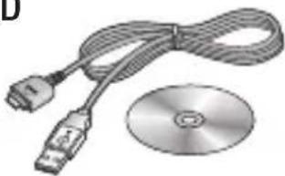 LG Ice Cream - Data cable and CD - 1