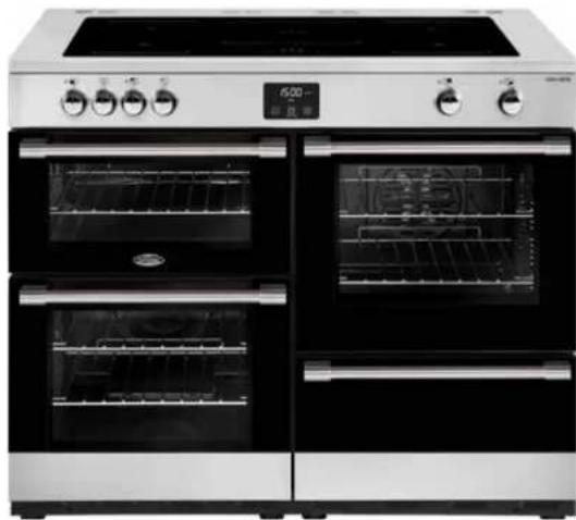 BELLING BCC1100ISS - The CookCentre Deluxe with Quad Oven - 2