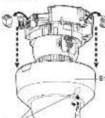 PANASONIC WV-SFR531 - Step3 Mount the camera to the attachment plate Step5 - 1