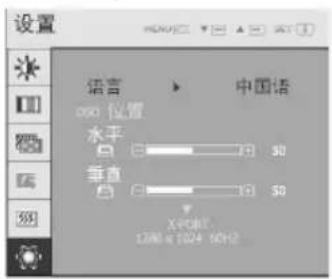 LG N1941W - 主菜单子菜单说明 - 2