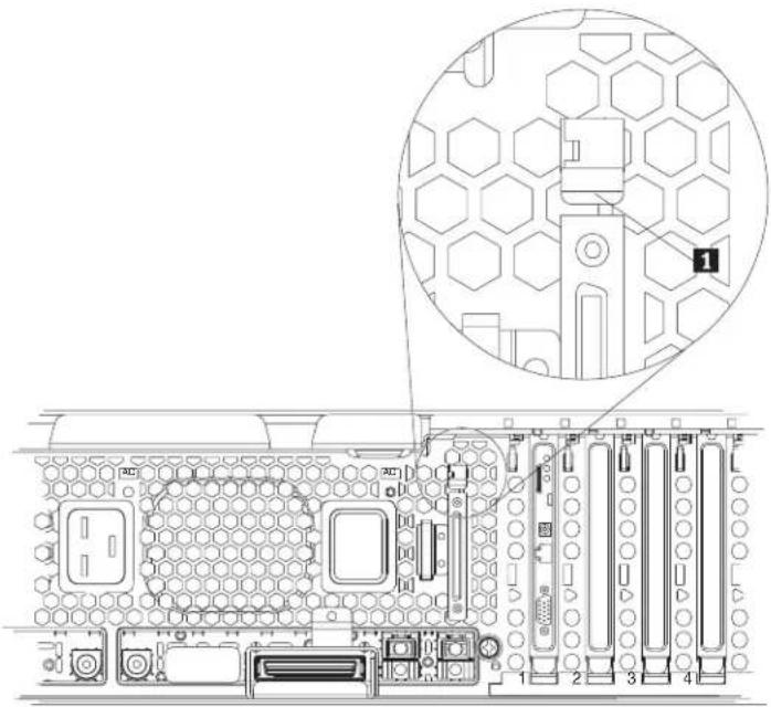 Technical diagram of a computer motherboard with hexagonal grid pattern and numbered component annotations