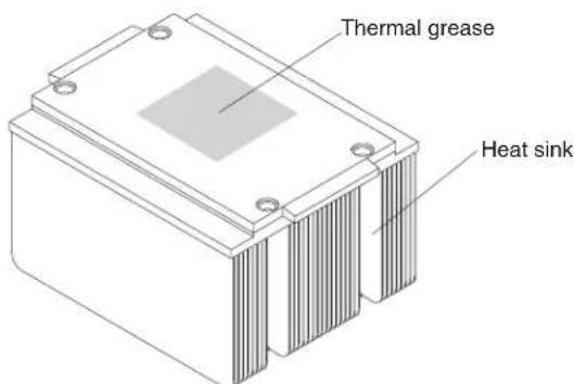 Thermal grease Heat sink
