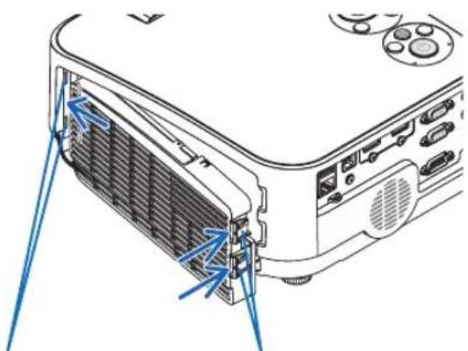 NEC NP-ME301X - Clear the filter usage hours. - 4