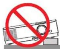 NEC NP-ME301X - Place the projector in a horizontal position - 2
