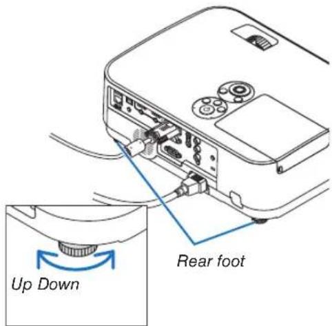 Up Down Rear foot