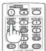 NEC NP-ME301X - Select a source other than [USB-A] and press the ENTER button. - 4