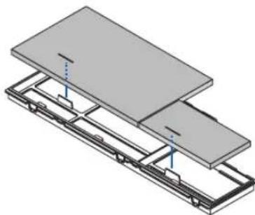 NEC NP-ME301X - Put the filter unit back to the projector cabinet. - 2