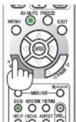 NEC NP-ME301X - Press the D-ZOOM (+) button to magnify the picture. - 2