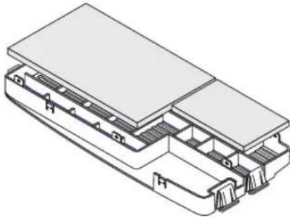 NEC NP-ME301X - Put the filter unit back to the projector cabinet. - 1
