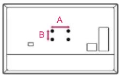 LG OLED65C1RLA - Wall Mounting Bracket - 2