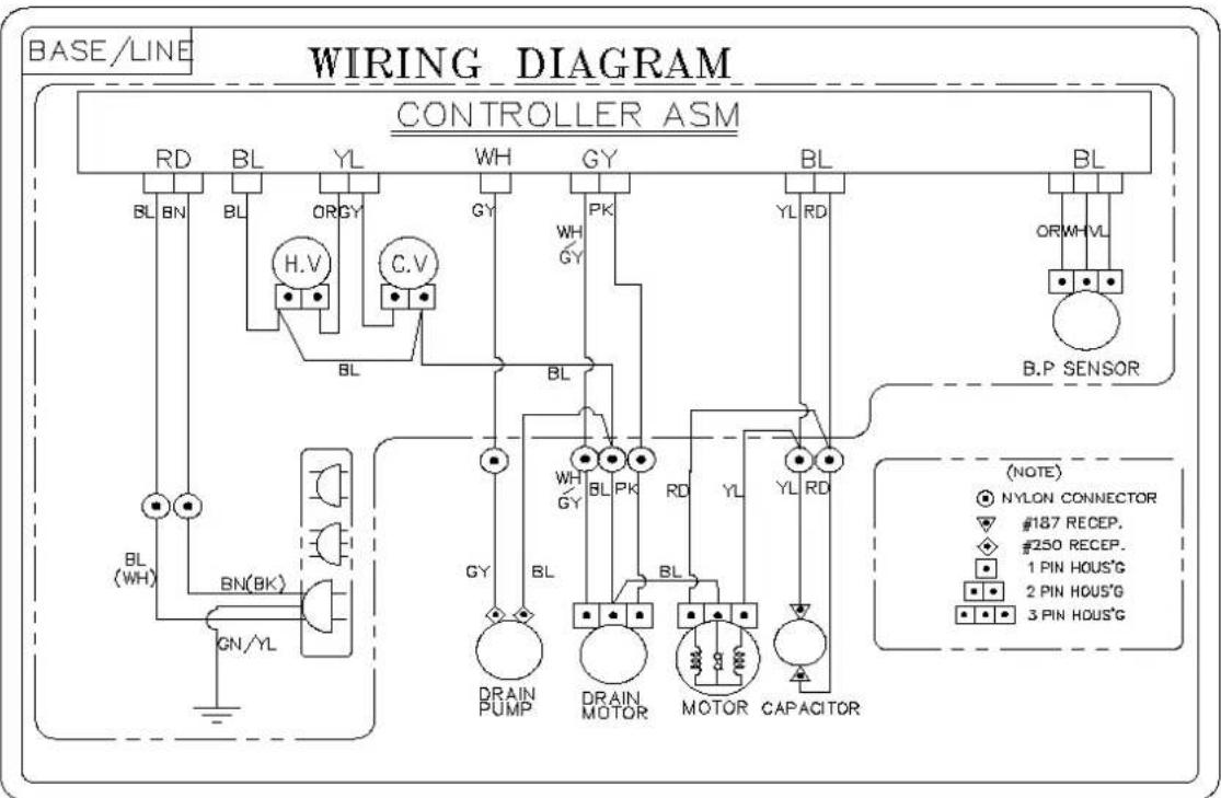 LG WF-T7010TP - 4-2. WIRING DIAGRAM - 1