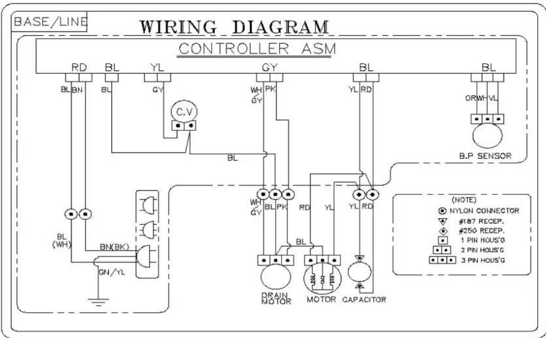 LG WF-T7010TP - 4-2. WIRING DIAGRAM - 2