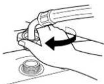 LG WF-T7010TP - Connecting Water Supply Hose to the machine - 1
