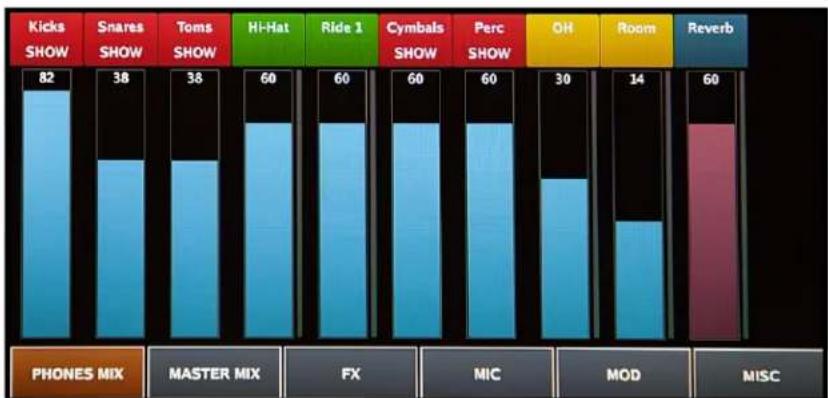 | Category | Blue Segment | Black Segment | Green Segment | |---|---|---|---| | Kicks SHOW | 82 | 0 | 0 | | Snares SHOW | 38 | 38 | 0 | | Toms SHOW | 38 | 38 | 0 | | Hi-Hat | 60 | 0 | 0 | | Ride 1 | 60 | 60 | 0 | | Cymbals SHOW | 60 | 60 | 0 | | Perc SHOW | 60 | 60 | 0 | | OH | 30 | 30 | 0 | | Room…