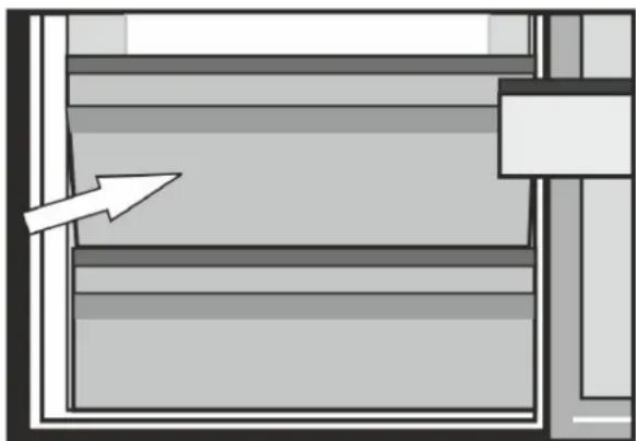 GRUNDIG GKN 26245 FXBRN - Mjölkprodukt (kallförvaring) facket - 1