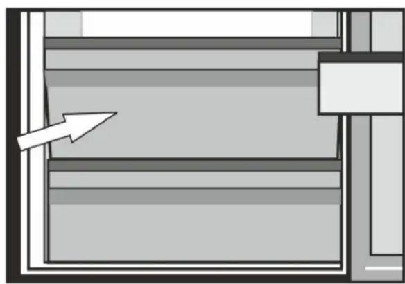 GRUNDIG GKN 26245 FXBRN - Kurv til mejerivarer - 1