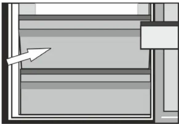 GRUNDIG GKN 26245 FN - Kurv til mejerivarer (køleopbevaring) - 1