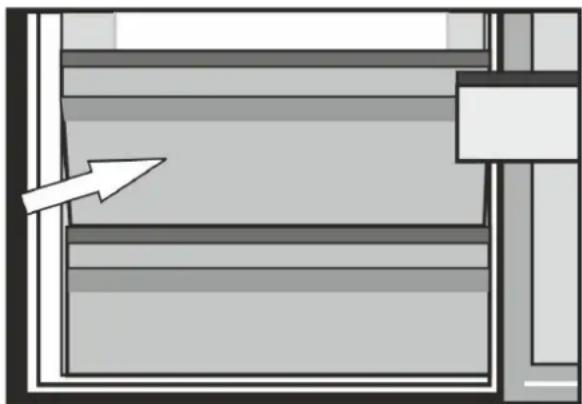 GRUNDIG GKN 26245 FN - Mjölkprodukt (kallförvaring) facket - 1