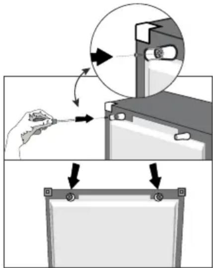 GRUNDIG GKNG 26840 N - Montering af plastkiler - 1