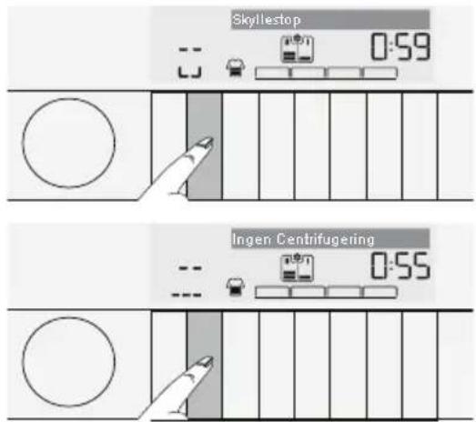 Skyllestop 0:59 Ingen Centrifugering 0:55