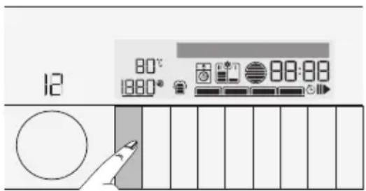GRUNDIG GWN 59673 C - Temperaturvalg - 1